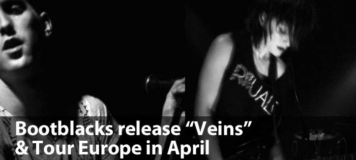 Bootblacks release "Veins" & Tour Europe in April
