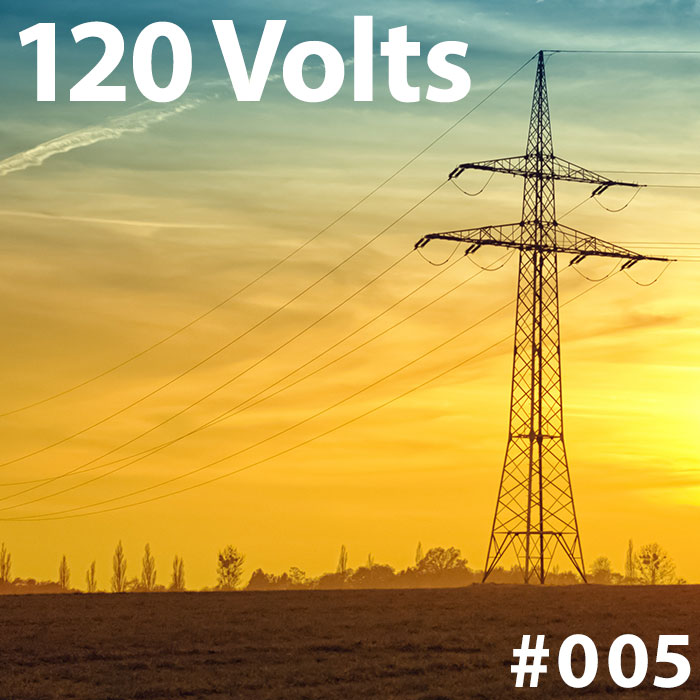120 Volts #005 New & Classic EBM Industrial Darkwave Electronic Tracks