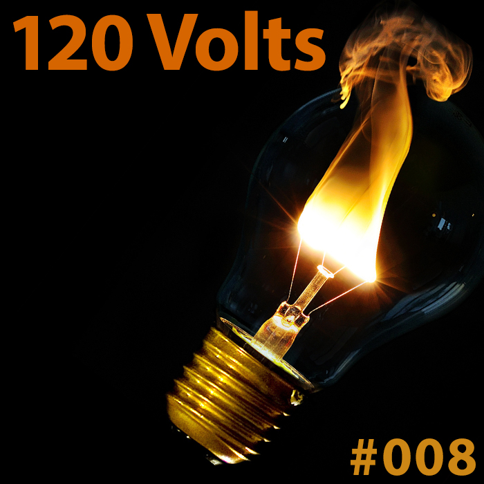 120 Volts #008 New & Classic EBM Industrial Darkwave Electronic Tracks