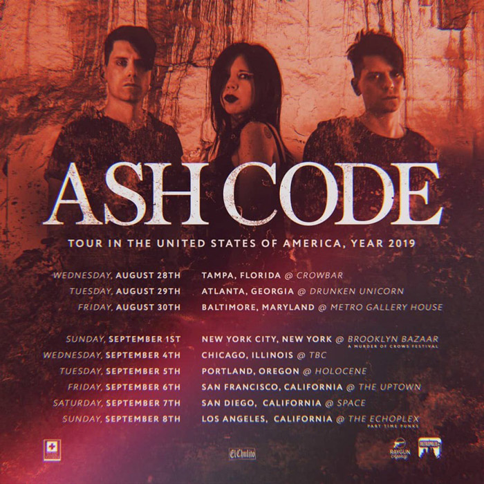 Ash Code 2019 US Tour