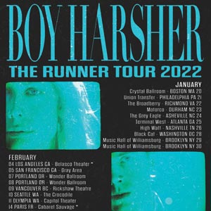 Boy Harsher The Runner Tour 2022
