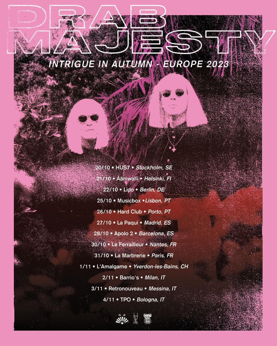 Drab Majesty Europe 2023 Tour